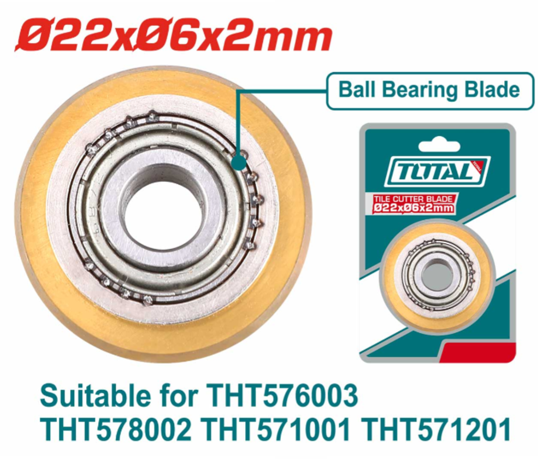TOTAL - LAMA TAIERE - CARBID TUNGSTEN - CU RULMENT - COMPATIBIL CU THT576003 THT578002 THT571001 T