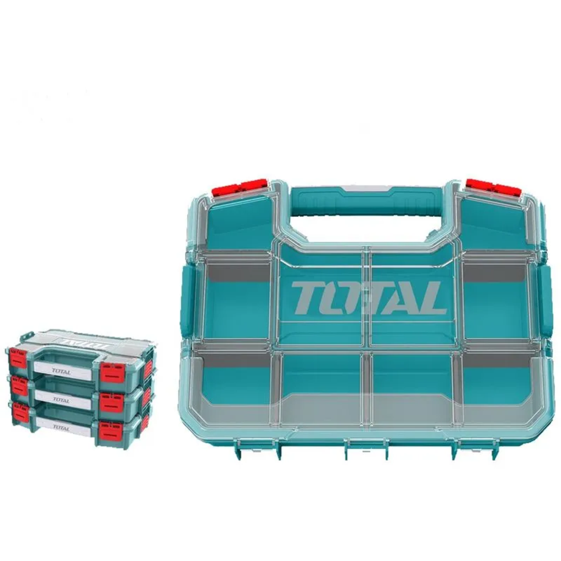TOTAL - ORGANIZATOR PENTRU SCULE DIN PLASTIC 305MM*230MM*65MM