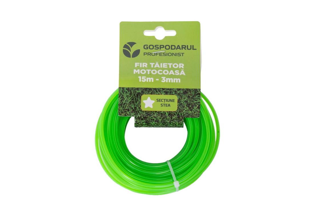Fir taietor 15m - 3mm (sectiune stea) (MC)