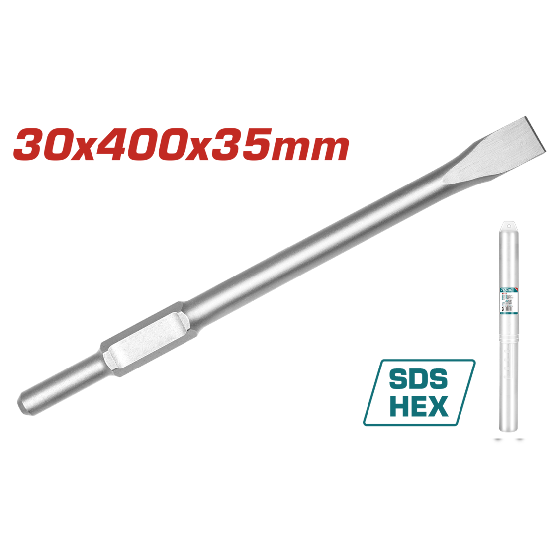 TOTAL - DALTA PRINDERE HEX - 30X400X35MM