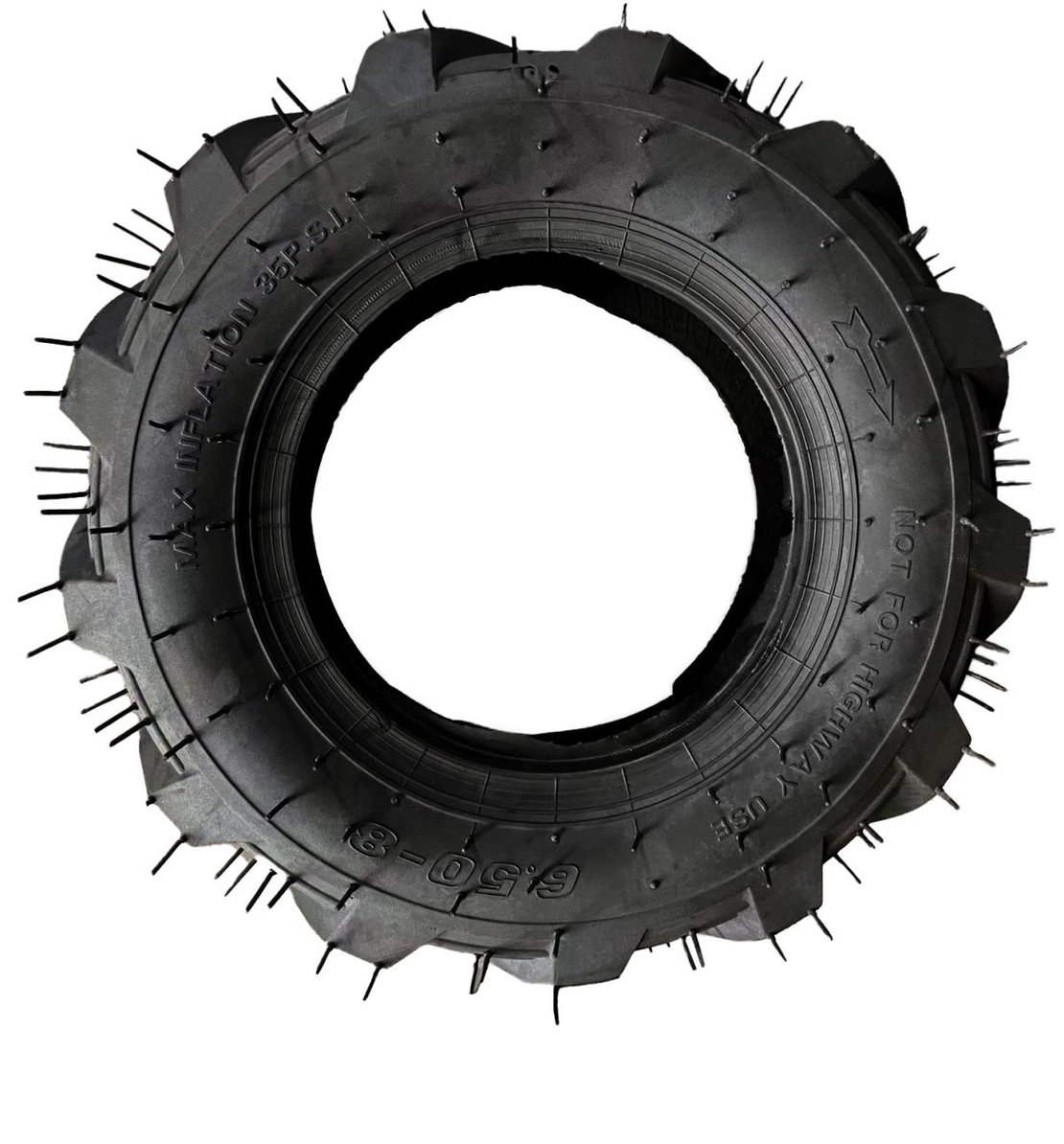 SET CAUCIUC + CAMERA MOTOCULTOR 6.50-8 6 PR