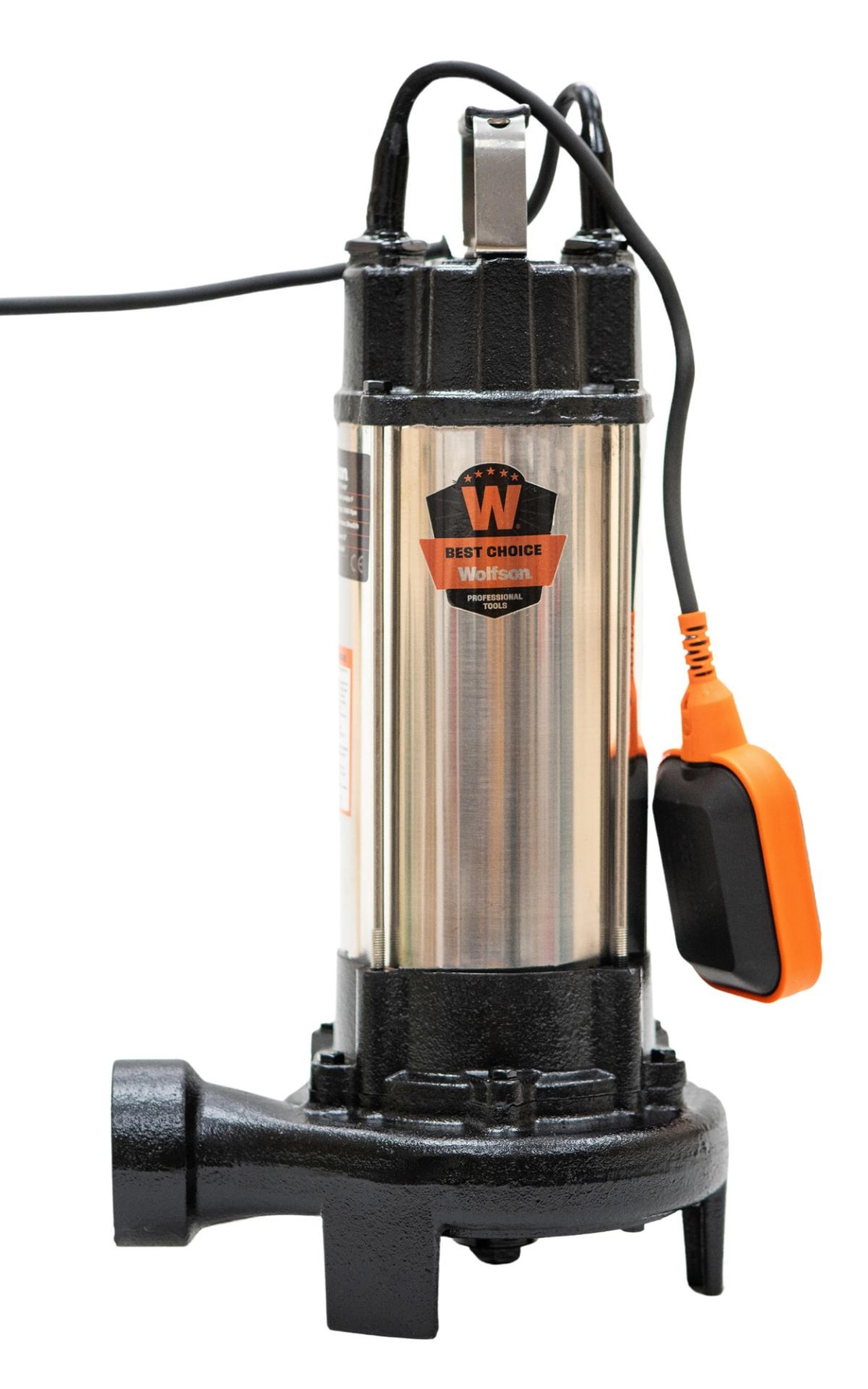 WOLFSON - POMPĂ SUBMERSIBILĂ - APĂ MURDARĂ - CU TOCATOR EXT -WQW-1500D-F PRO