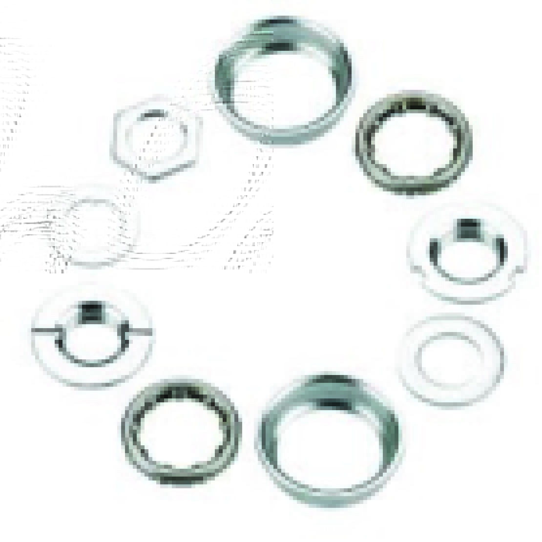 SET CUVETE PEDALIER BMX & Freestyle Dimensiune cuvete: 41.5mm Con Stanga: 7/8” un24T-LH Con Dreapt