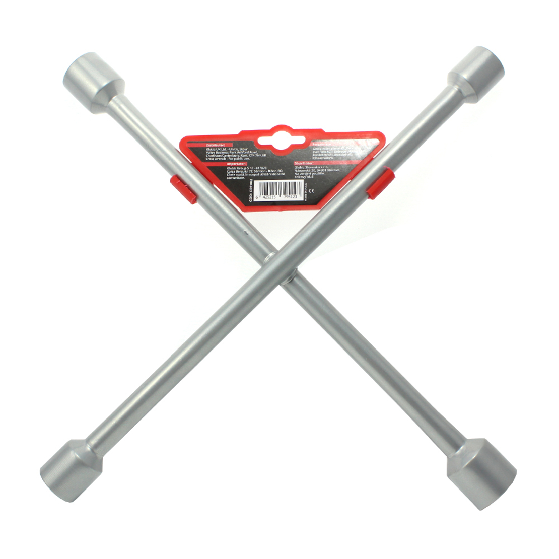 Cheie de roata in cruce 17, 19, 21, 23 mm - Carguard