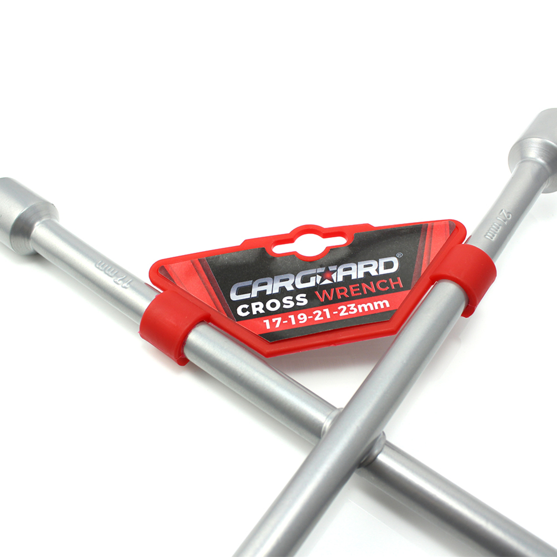 Cheie de roata in cruce 17, 19, 21, 23 mm - Carguard