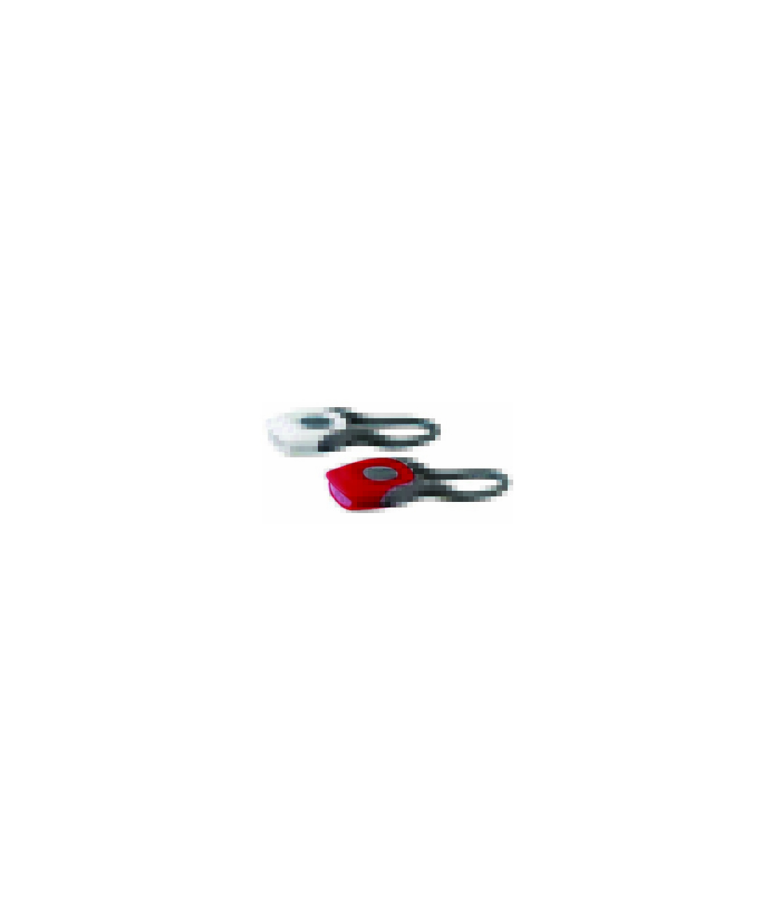 SET LUMINI SILICON - TWINS 2 LED-uri Albe SUPER BRIGHT 2 LED-uri Rosii SUPER BRIGHT 2 Functii