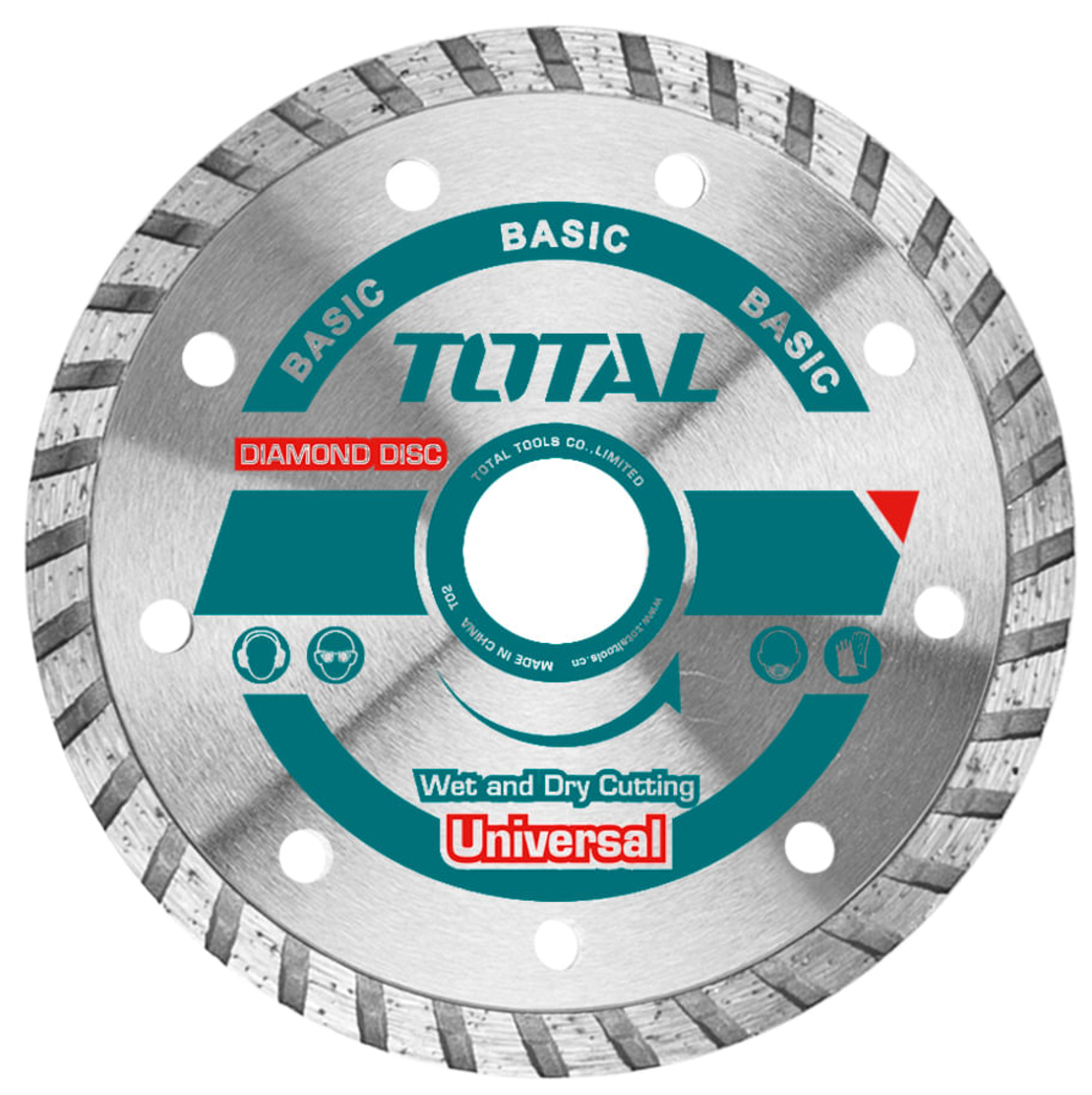 TOTAL - DISC DEBITARE BETON - 230MM