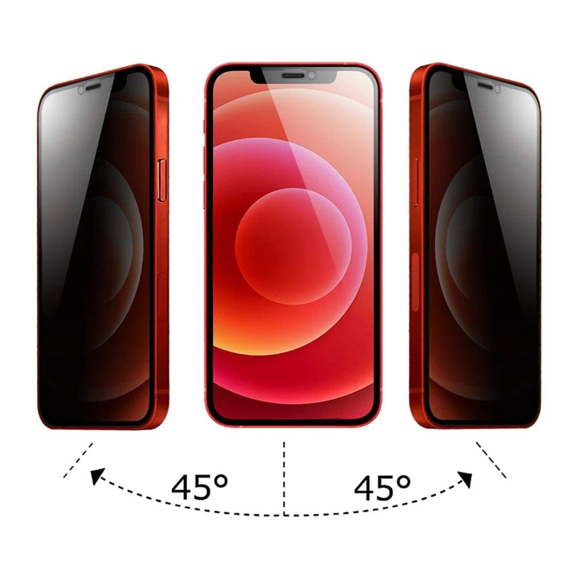 Folie de Protectie, Flippy, compatibila cu Apple iPhone 14 Pro Max, Privacy, Protectie Completa, Sticla, Transparenta