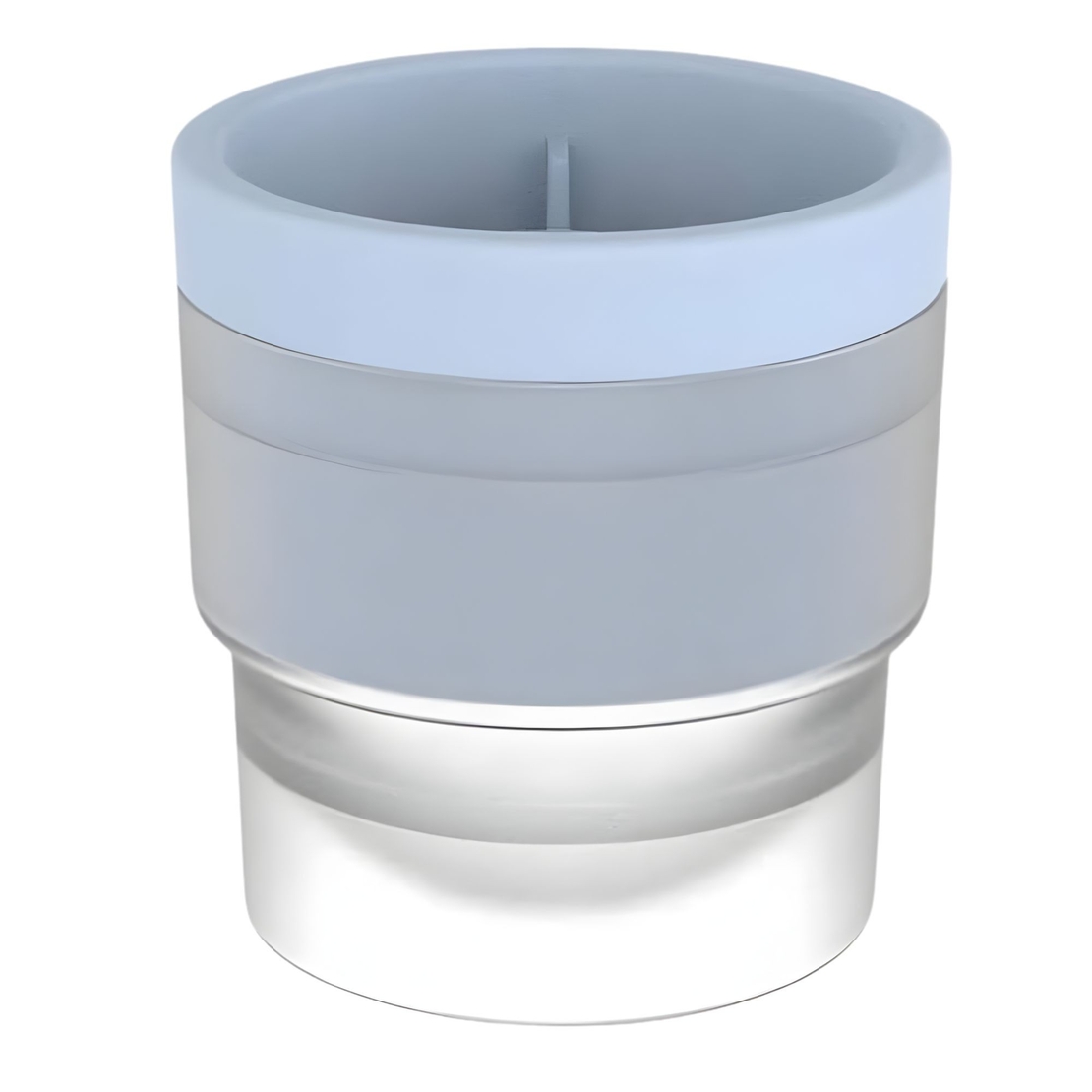 Forma pentru Gheata, Vafy, Sfera XL 6 cm, Silicon Alimentar Premium, Reutilizabila, Topire Lenta pentru Whiskey si Cocktail, Design Stackable, Albastru