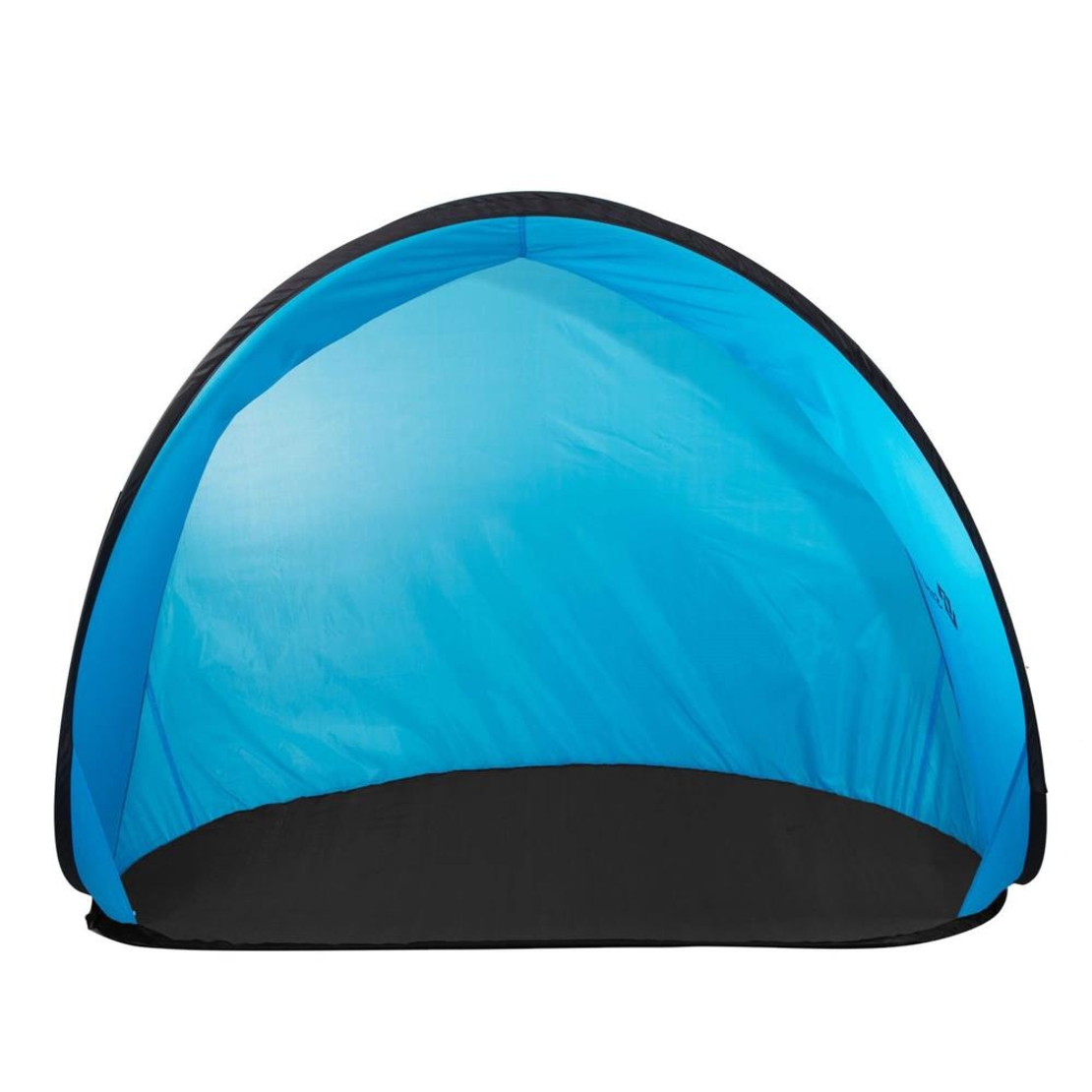 Cort plaja si picnic semi-deschis Sersimo, protectie UV, 150x120x110cm, albastru