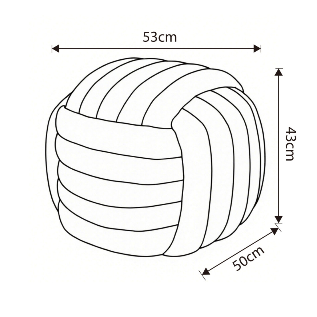 Taburet tapitat Nilo, velur, 53x50x43 cm, gri deschis