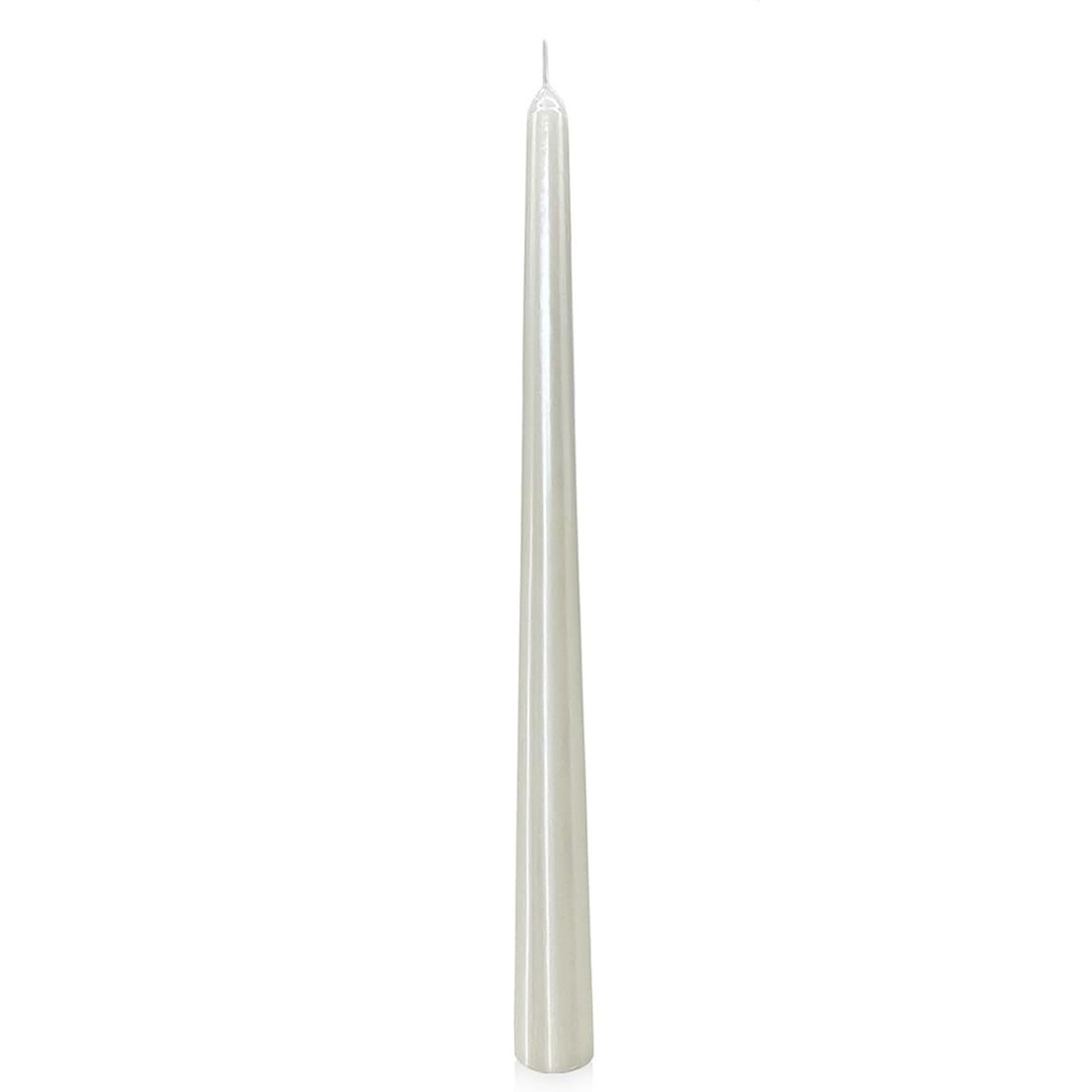 Lumanare Decorativa, Flippy, pentru Masa, 25 cm, din Parafina, fara Fum, Ardere 7.5h, Alb