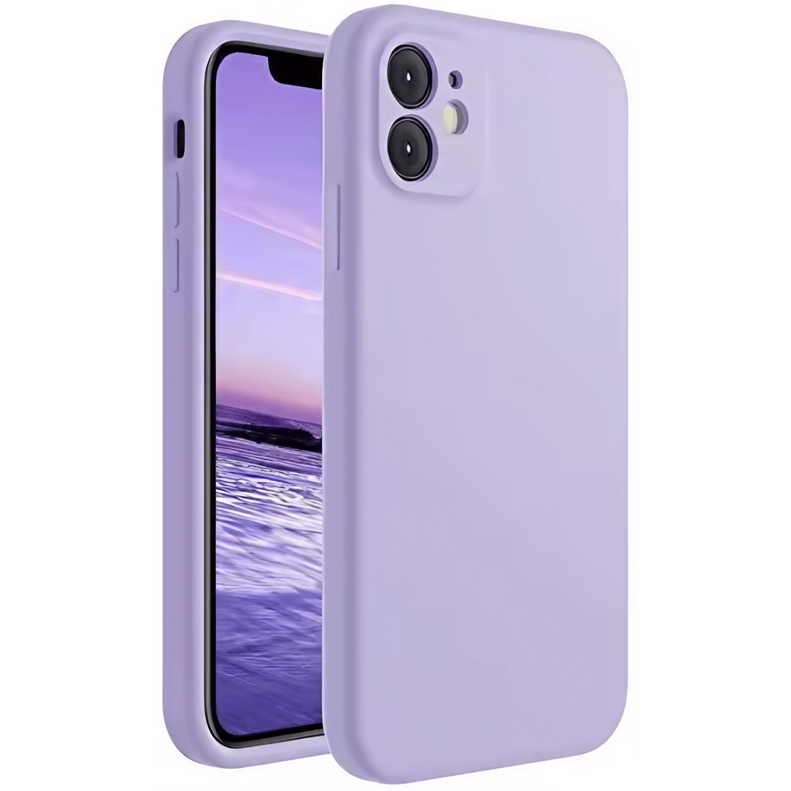 Husa Protectie, Vafy, Apple, iPhone 11, Silicon, Mov
