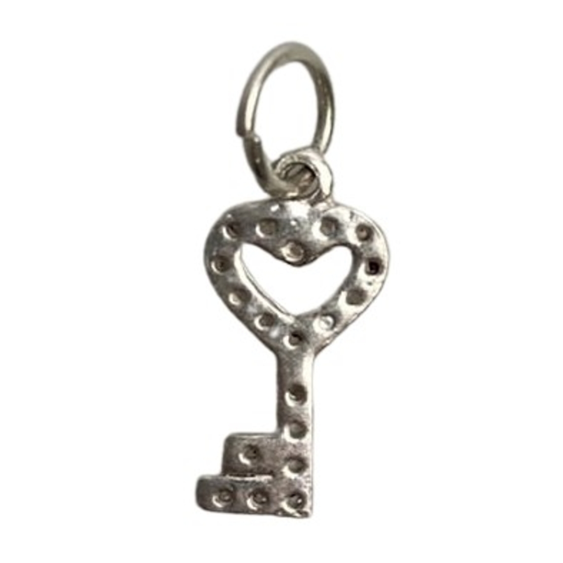 Pandantiv din Argint 925, model Cheie cu pietre, 0.95 g