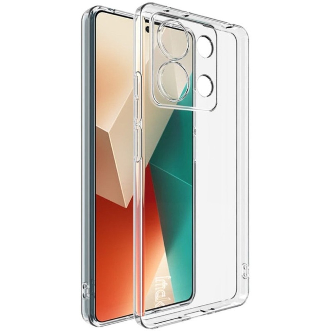 Husa de Protectie, Vafy, pentru Xiaomi Redmi 13T, TPU Protect Plus, cu Dust Plug, Transparent