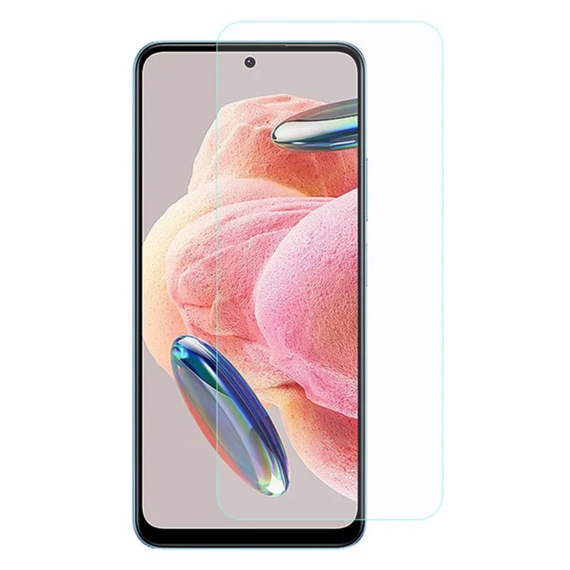 Folie Securizata pentru Xiaomi Redmi Note 12, Vafy, Sticla Securizata 3D, High Definition Ultra Clear 2.5 HD, Margini Arc, 0.3 mm, Anti Zgirieturi, Anti bule, Transparenta