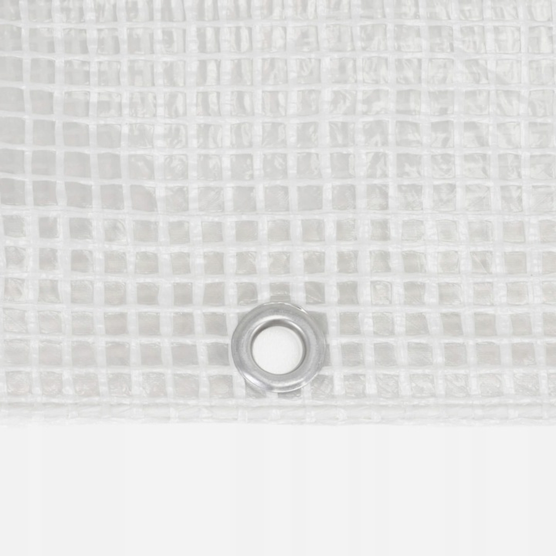 Prelata din polietilena impermeabila laminata, 100g/m2, 3x4 m, alb transparent