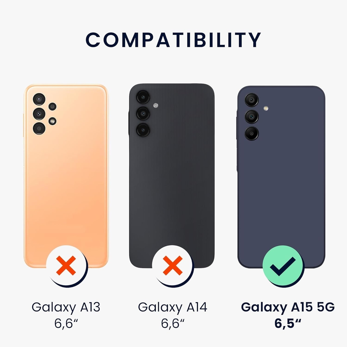 Husa de Protectie Matte TPU, Vafy, pentru Samsung Galaxy A15, Protectie Camera, Antisoc, Antizgariere, Antialunecare, Acoperire Completa, Rosu