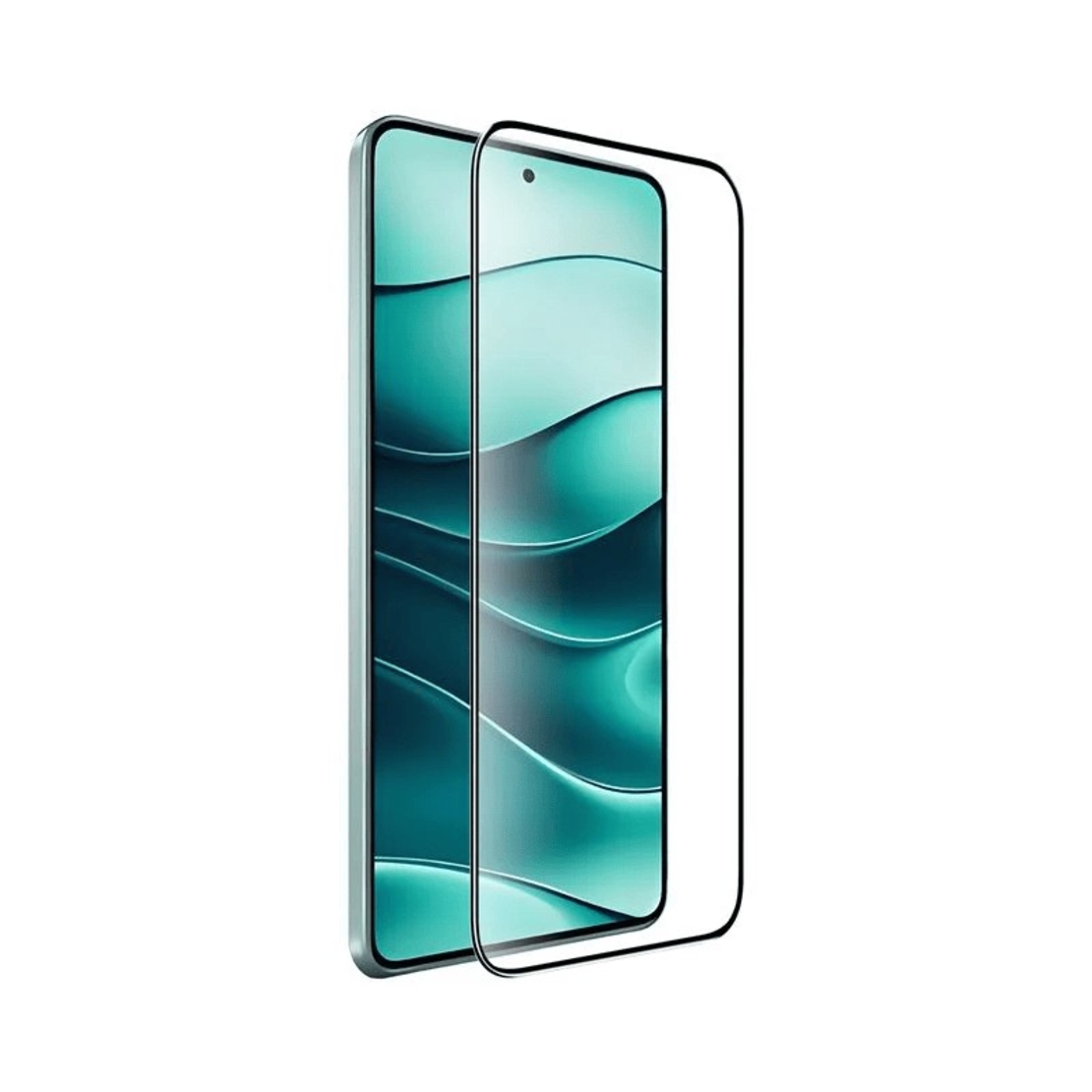 Folie Sticla Securizata, Vafy, Pentru Xiaomi 14, Full Glue, Margini Negre, Transparent