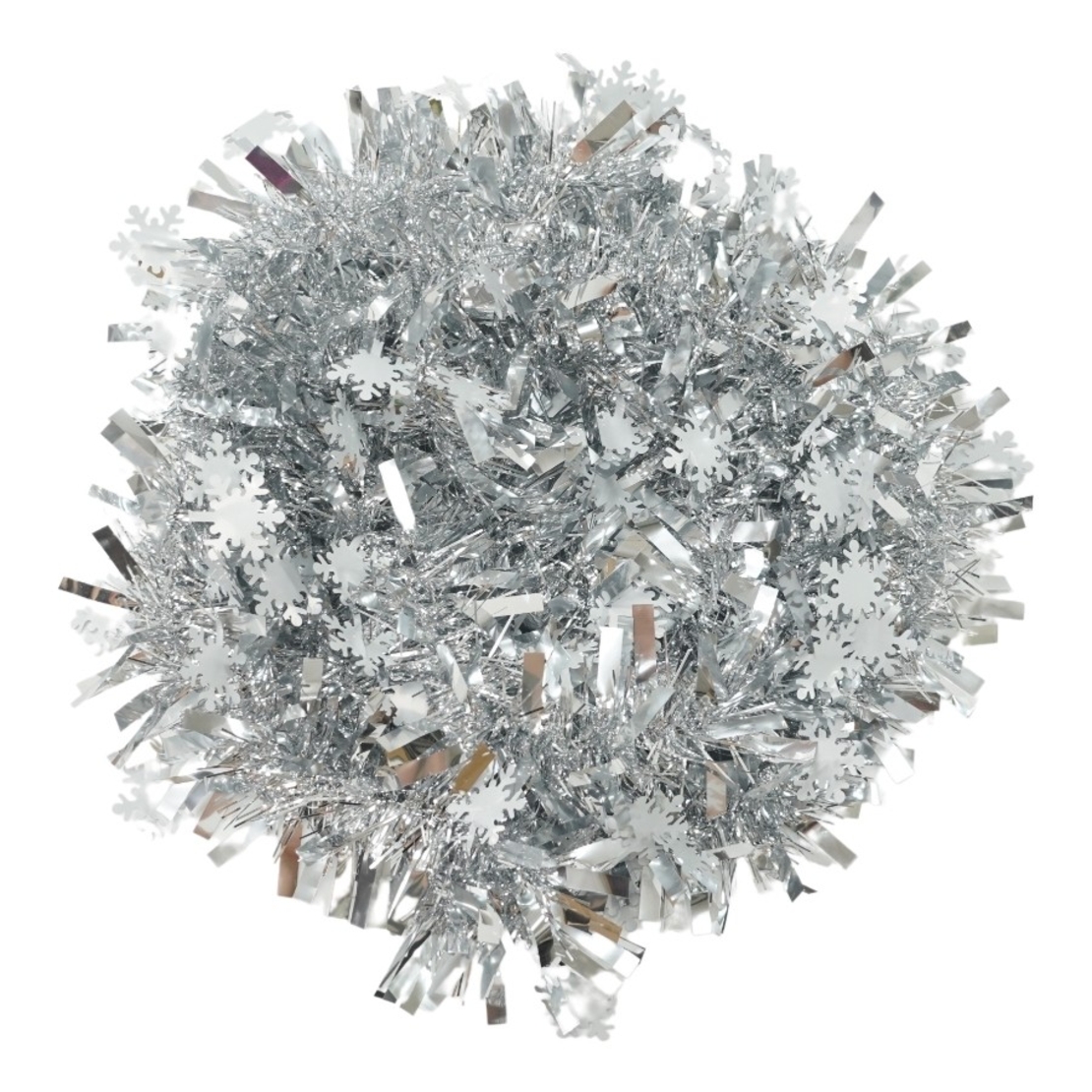 Beteala Craciun, Flippy, argintiu, marimea: 2 m x 9 cm x 9 cm material:folie PVC, interior/exterior