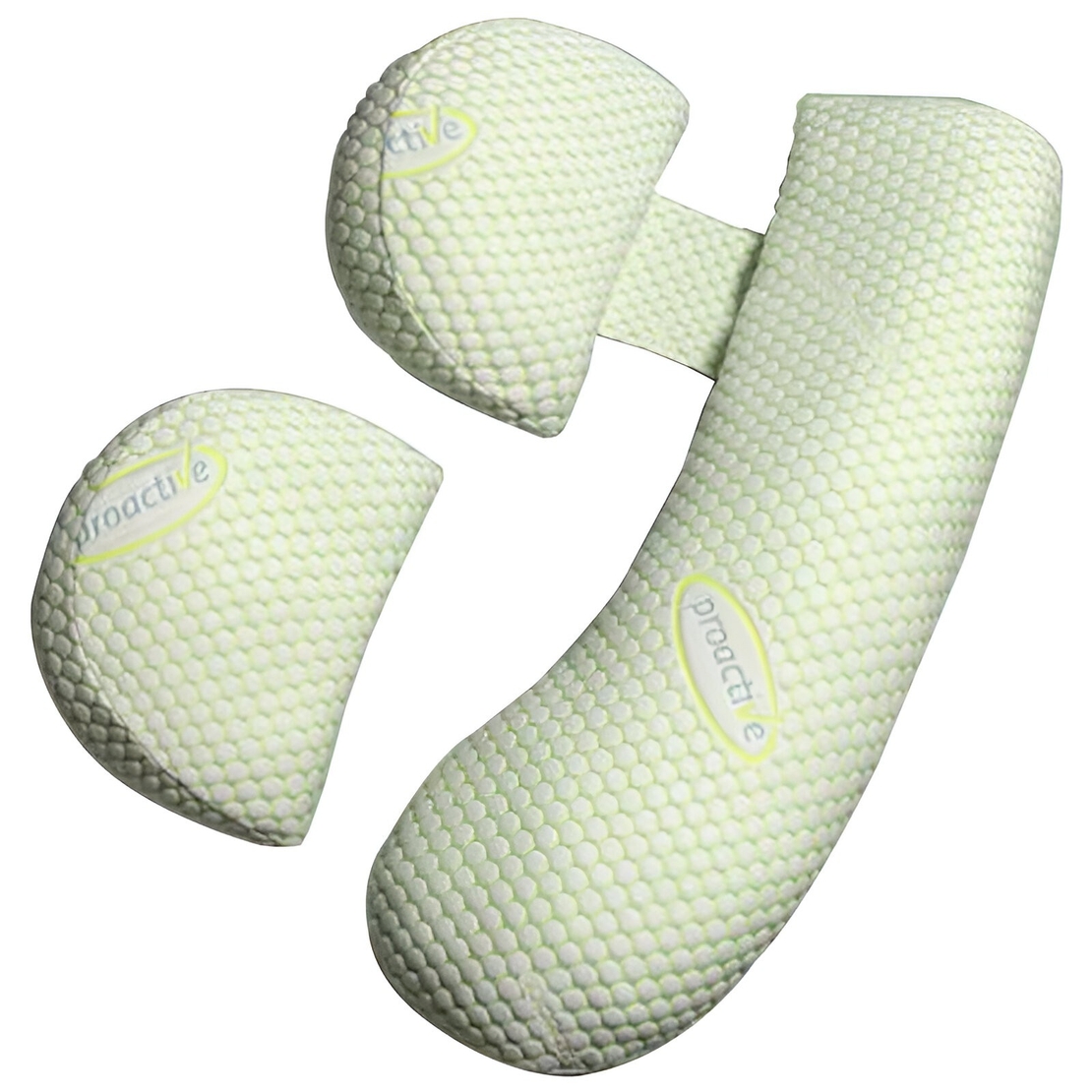 Set Perna pentru Gravide, Flippy, Husa Detasabila, Utilizare in Forma H si U, Reglabila, Latime Ajustabila, Proactive, Verde