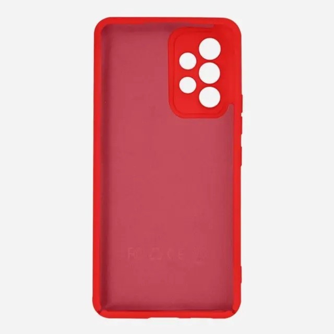 Husa protectie Vafy pentru Samsung A53 5G Liquid Silicone Rosu