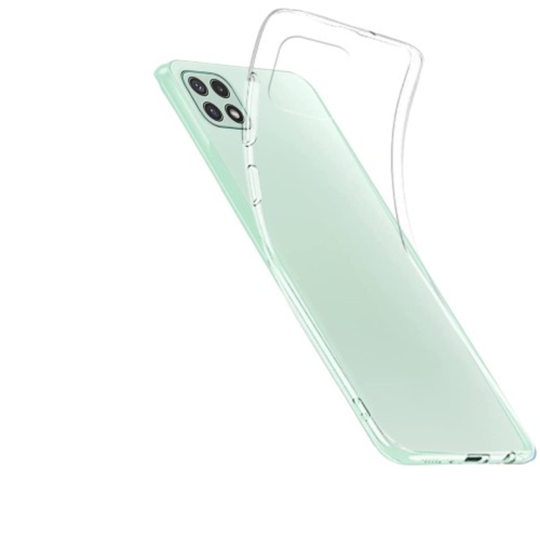 Husa de protectie pentru Samsung Galaxy A22 5G, Vafy, TPU Transparenta