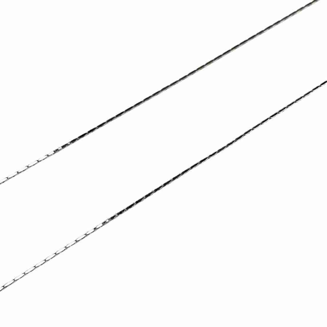 Lantisor Argint 925 Sarpe Shinny 40 cm, 1.72 g