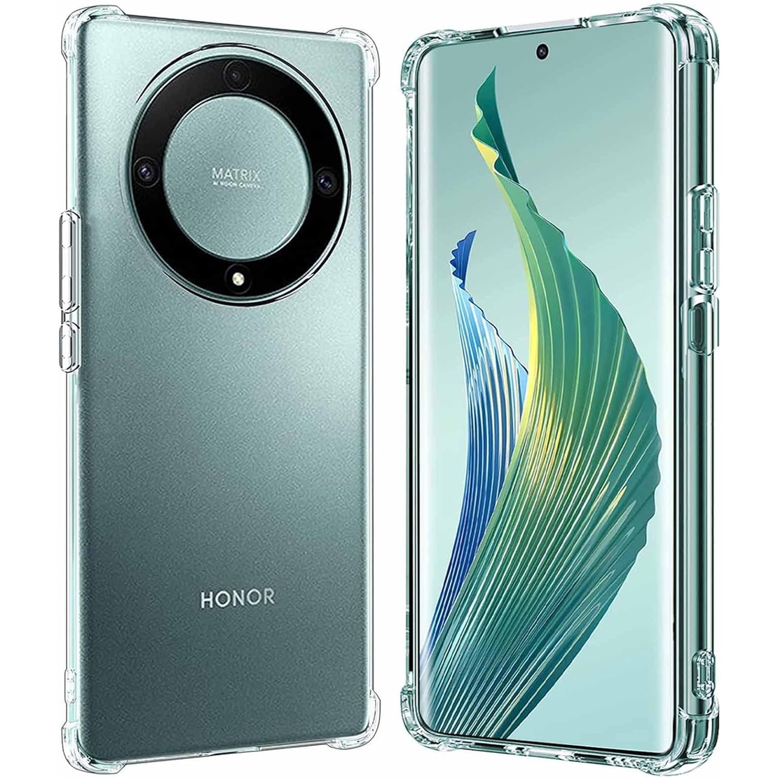 Husa de Protectie, Vafy, Compatibila cu Honor 90 Lite, TPU Antisoc, Protectie Colturi, 1.5 mm Transparent