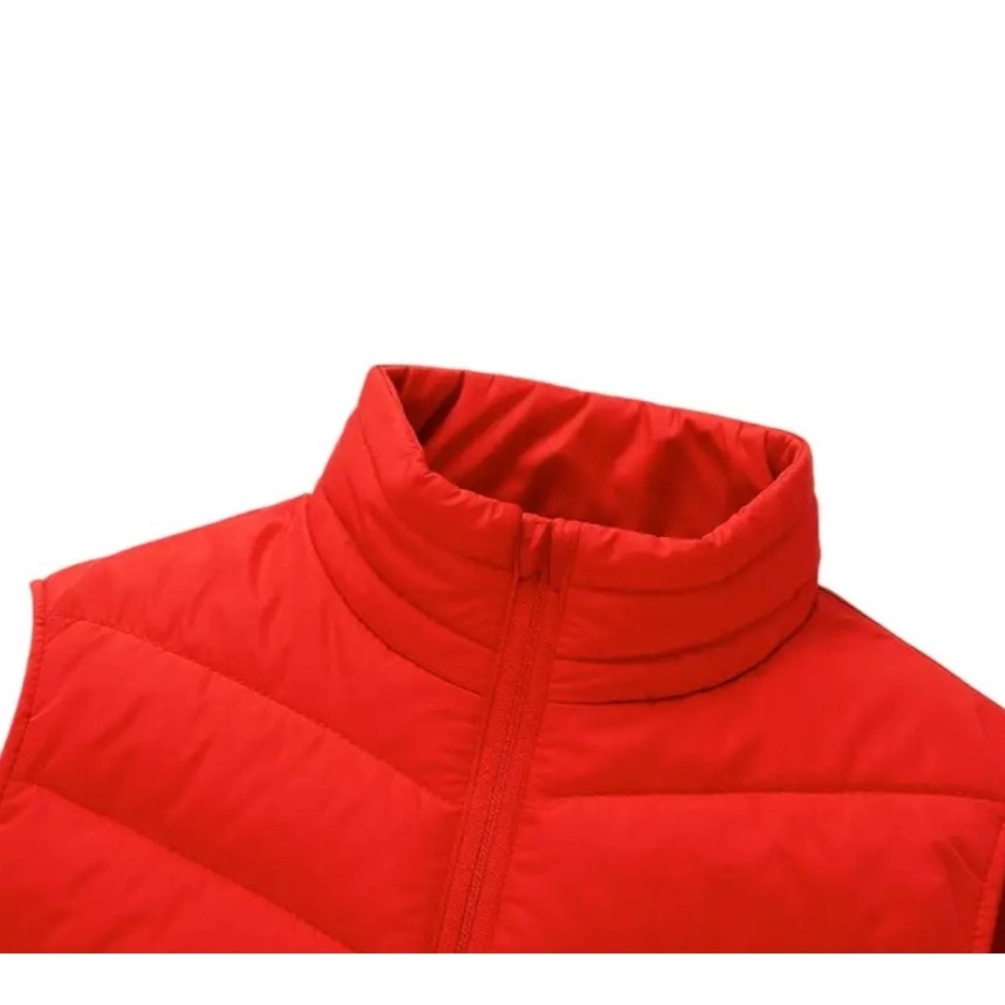 Vesta cu Incalzire, Vafy, Unisex, 2 Zone de Incalzire, Umplutura Bumbac, 3 Trepte de Temperatura, Incarcare USB, Rosu, 45 - 58 kg, Marime L