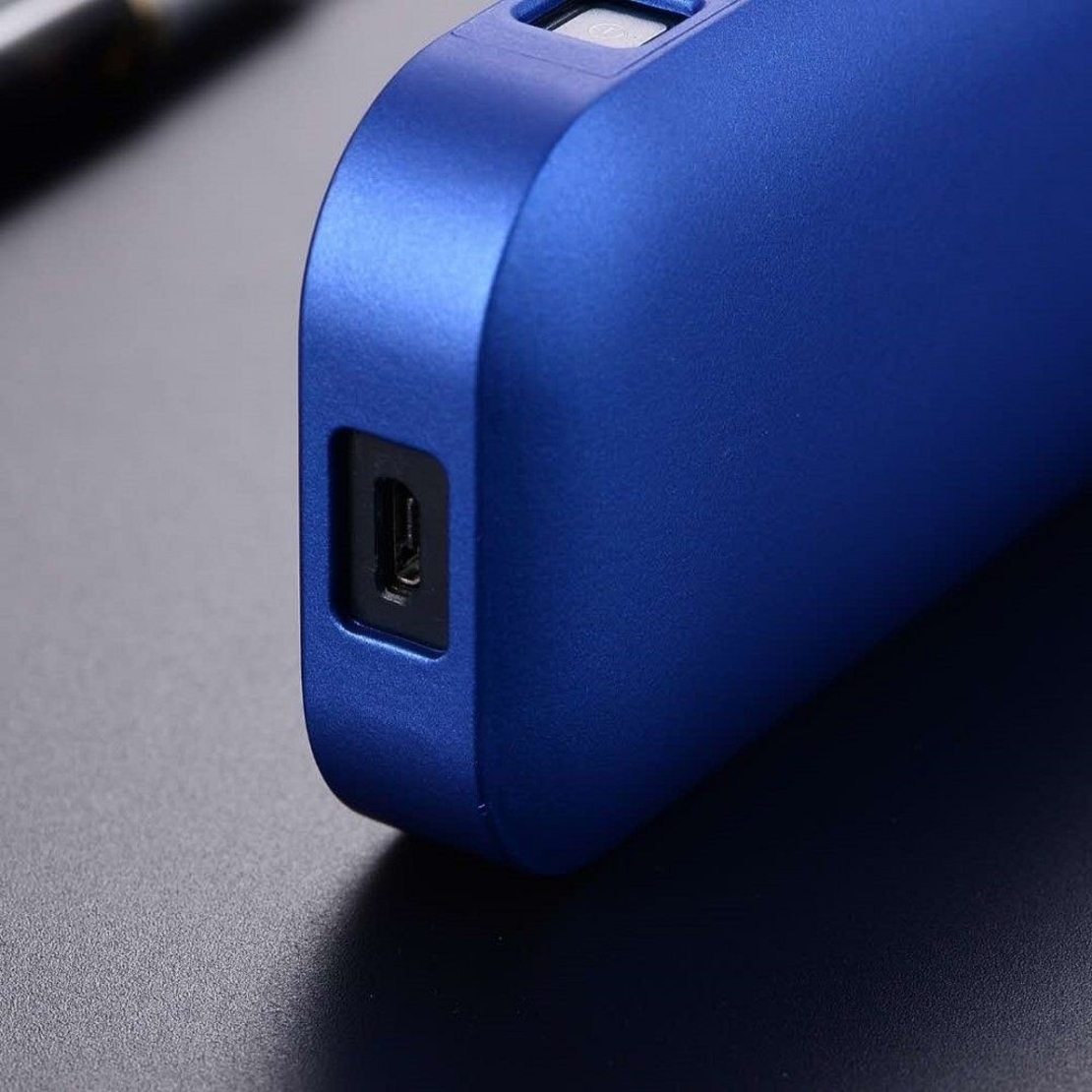 Husa Vafy pentru IQOS 2.4 Plus, Capac de Protectie, Anti Soc si Zgarieturi, Full Body, din Plastic, 11.5 x 5 x 2.3 cm, Albastru