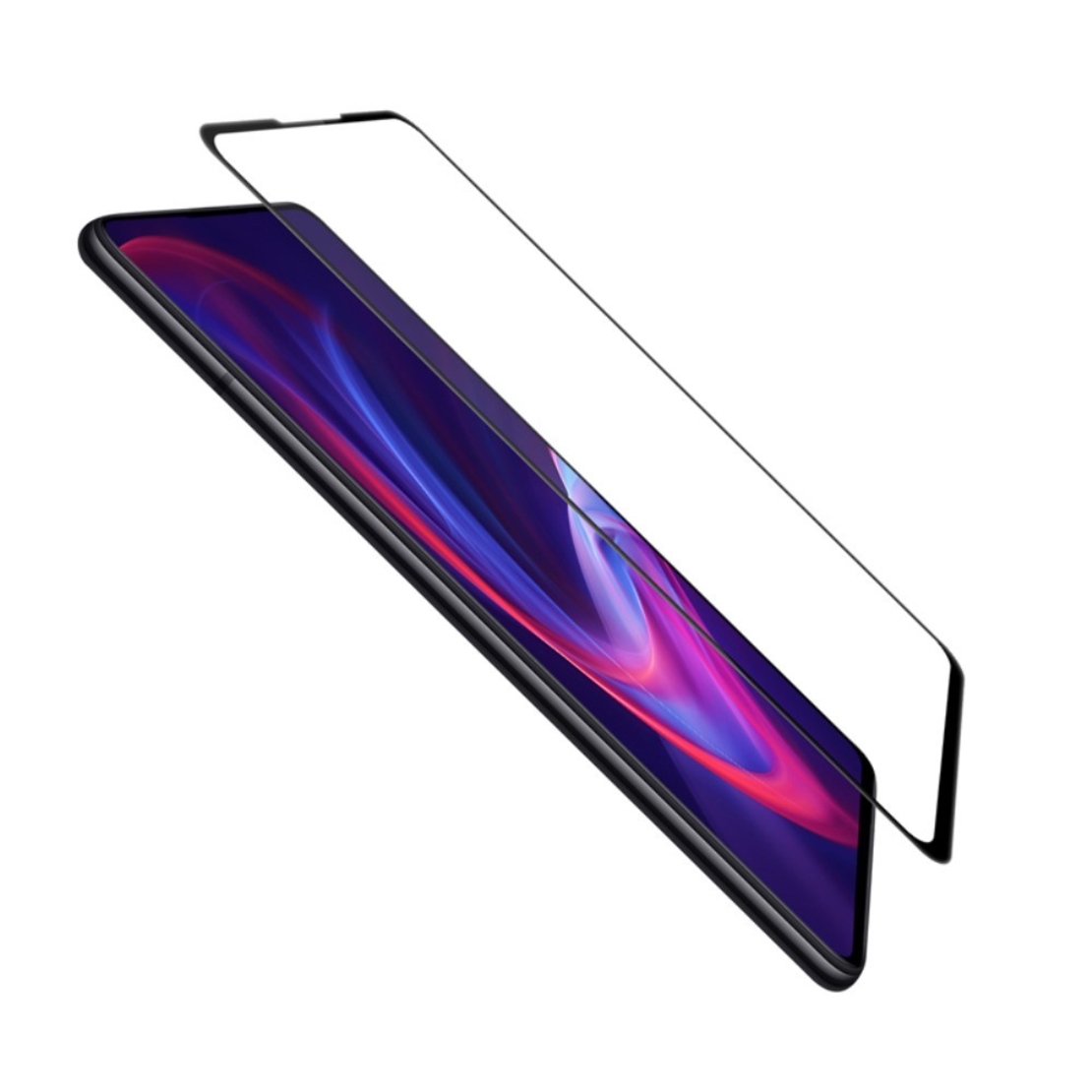 Folie Sticla Securizata Flippy, compatibila cu Xiaomi Mi 9T / Mit 9T Pro, Negru