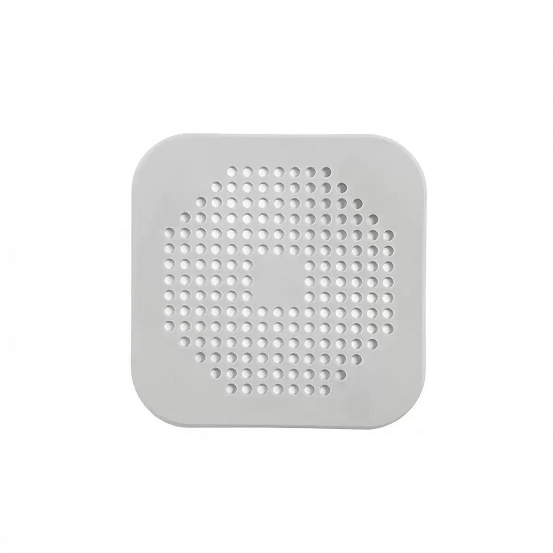 Filtru Chiuveta, Vafy, Anti-infundare, cu Ventuze, 14.5 x 14.5 cm, Flexibil, Alb