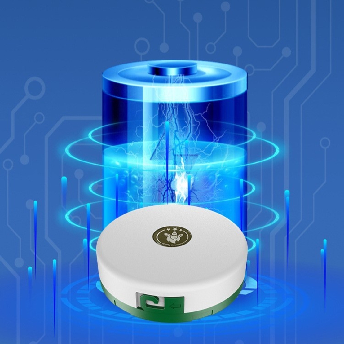 Lumină de camping LED încărcare USB, Vafy, șir colorat, pentru aer liber, cort, Distanta 10 metri, 1800mAH, 10.5x4.3 cm, Alb Verde