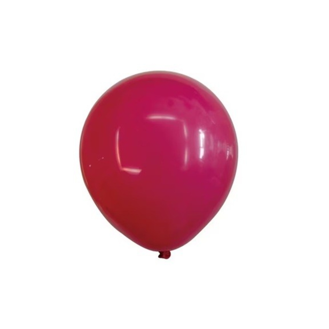 Set 12 Baloane, Flippy, din Latex Standard, 25 cm, Roz Zmeura
