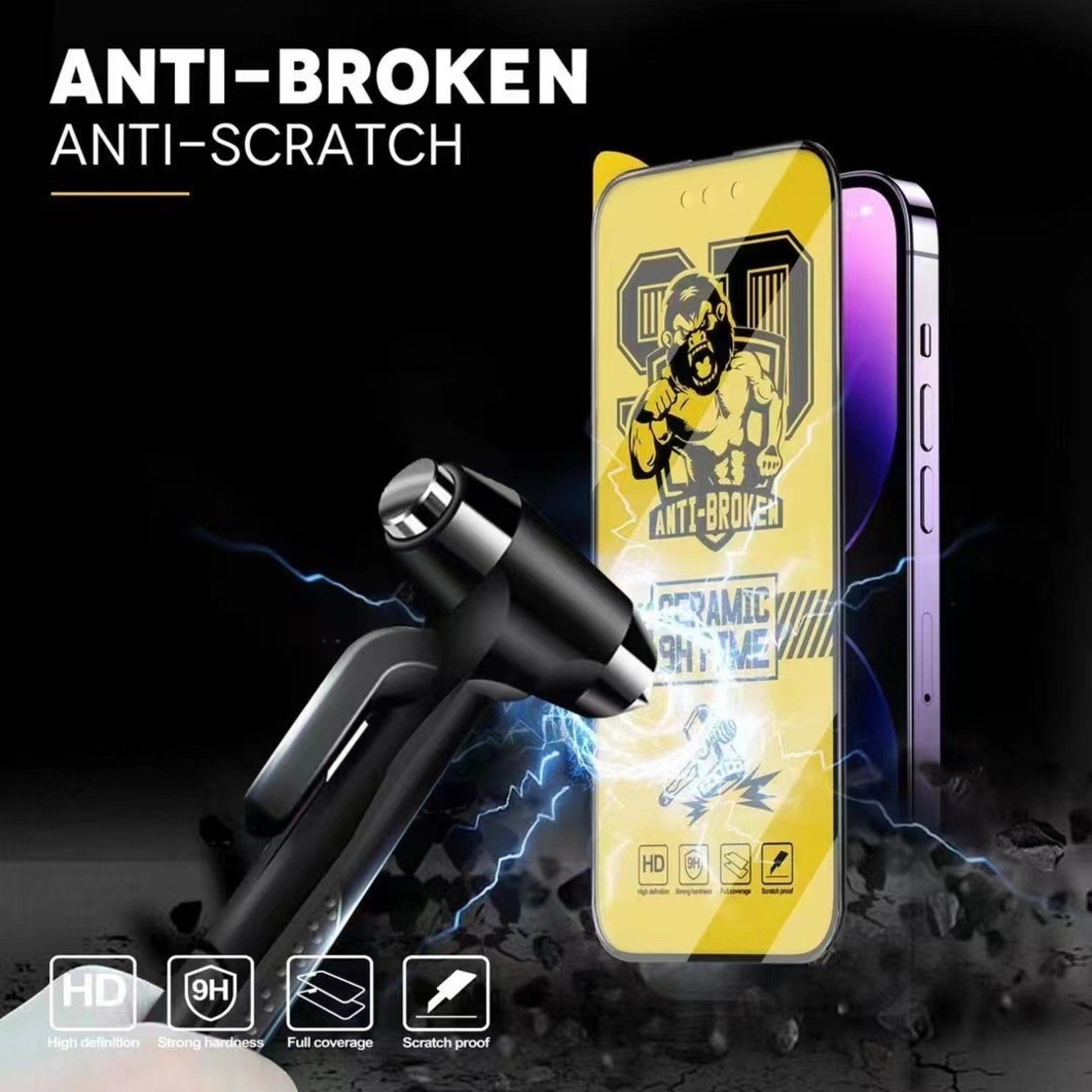 Folie de protectie Ceramica Flippy®, Transparenta HD, 9H, pentru Samsung Galaxy S22 DS 5G margini negre