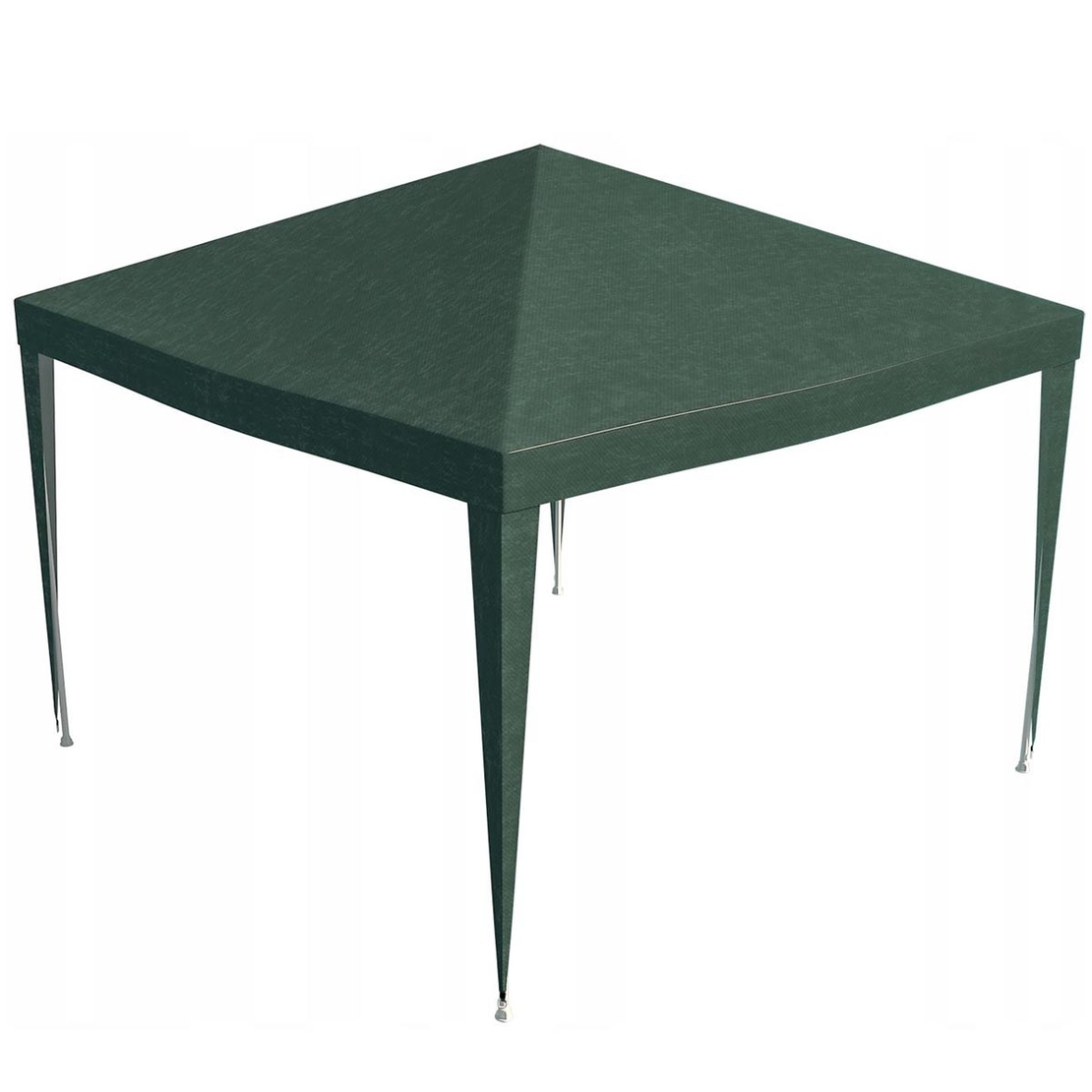 Acoperis pavilion 300x300 cm, PE 100g/mp impermeabil, cu prindere velcro, verde
