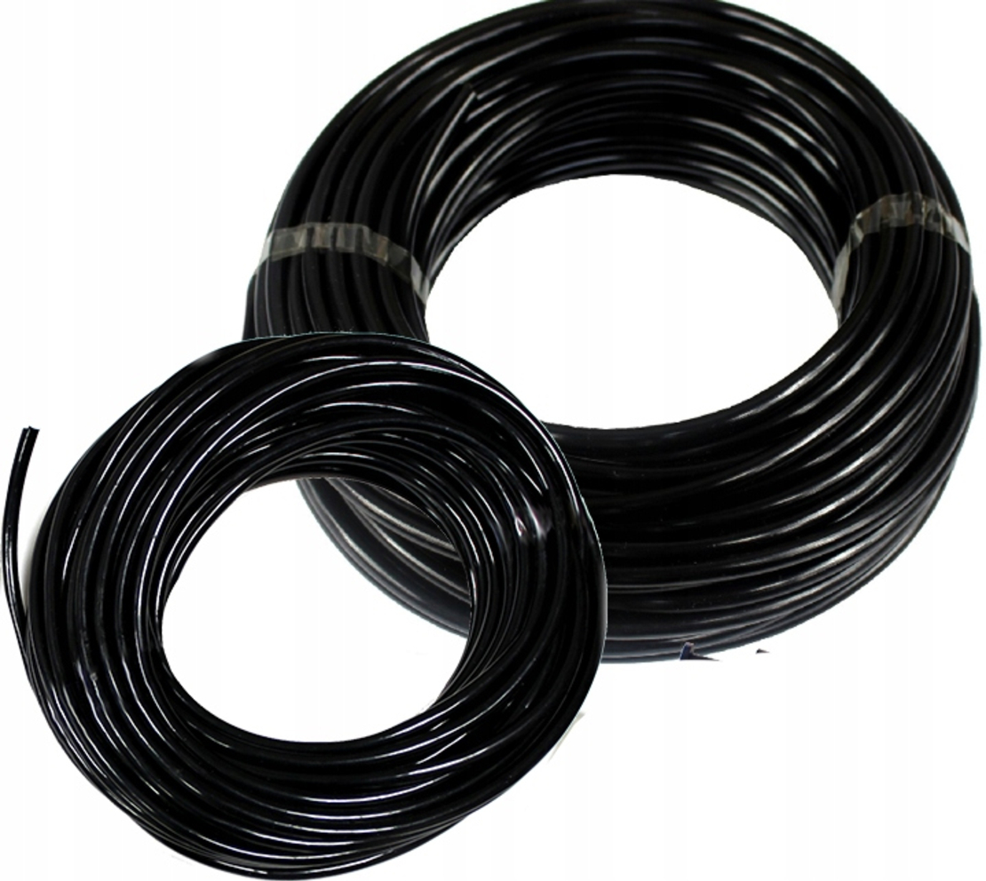 Set irigare gradina cu furtun PVC si stropitori, furtun 10 + 15 metri, 15 aspersoare, negru