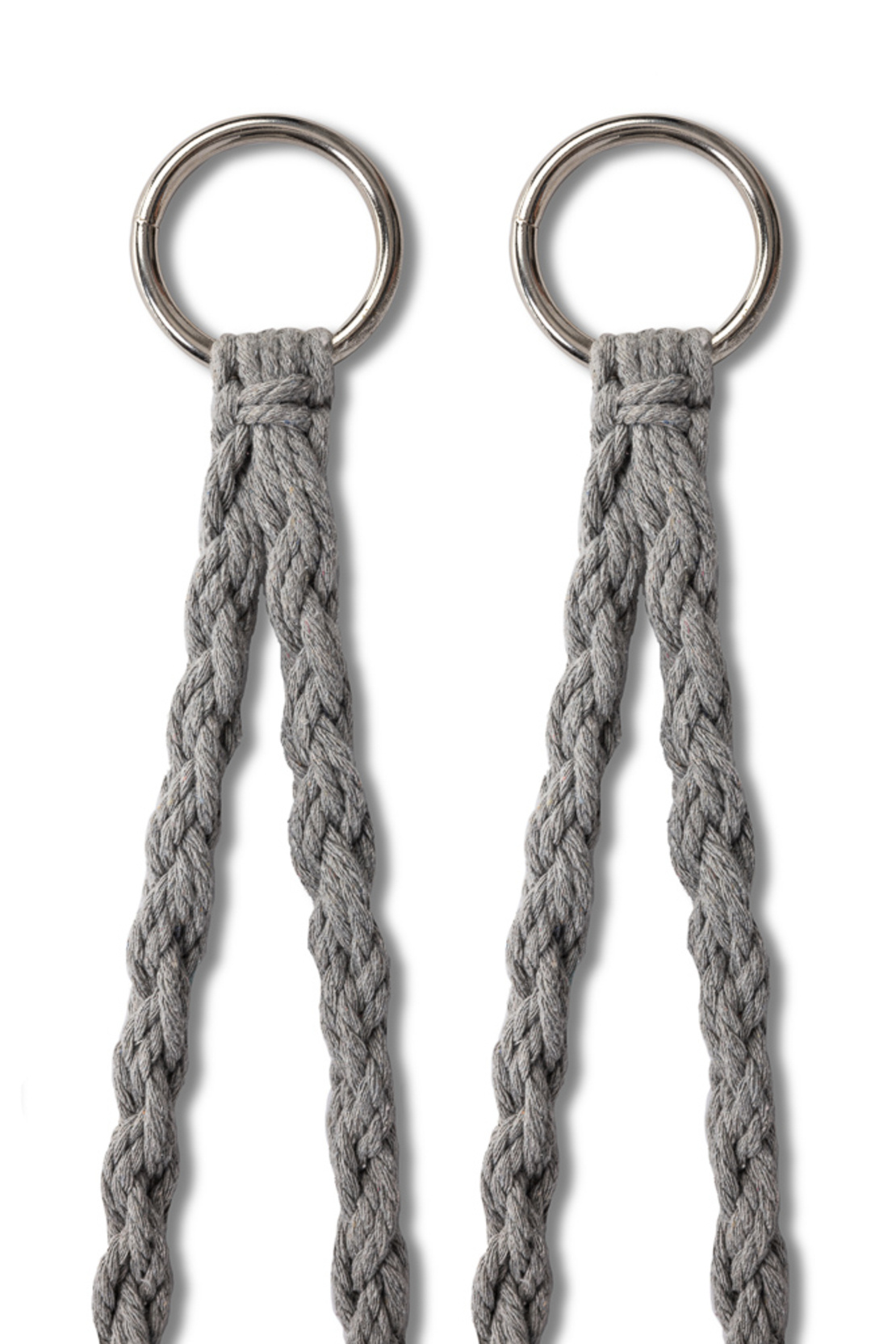 Scaun rotund tip leagan suspendat cu perna Confort Plus, casa sau gradina, gri