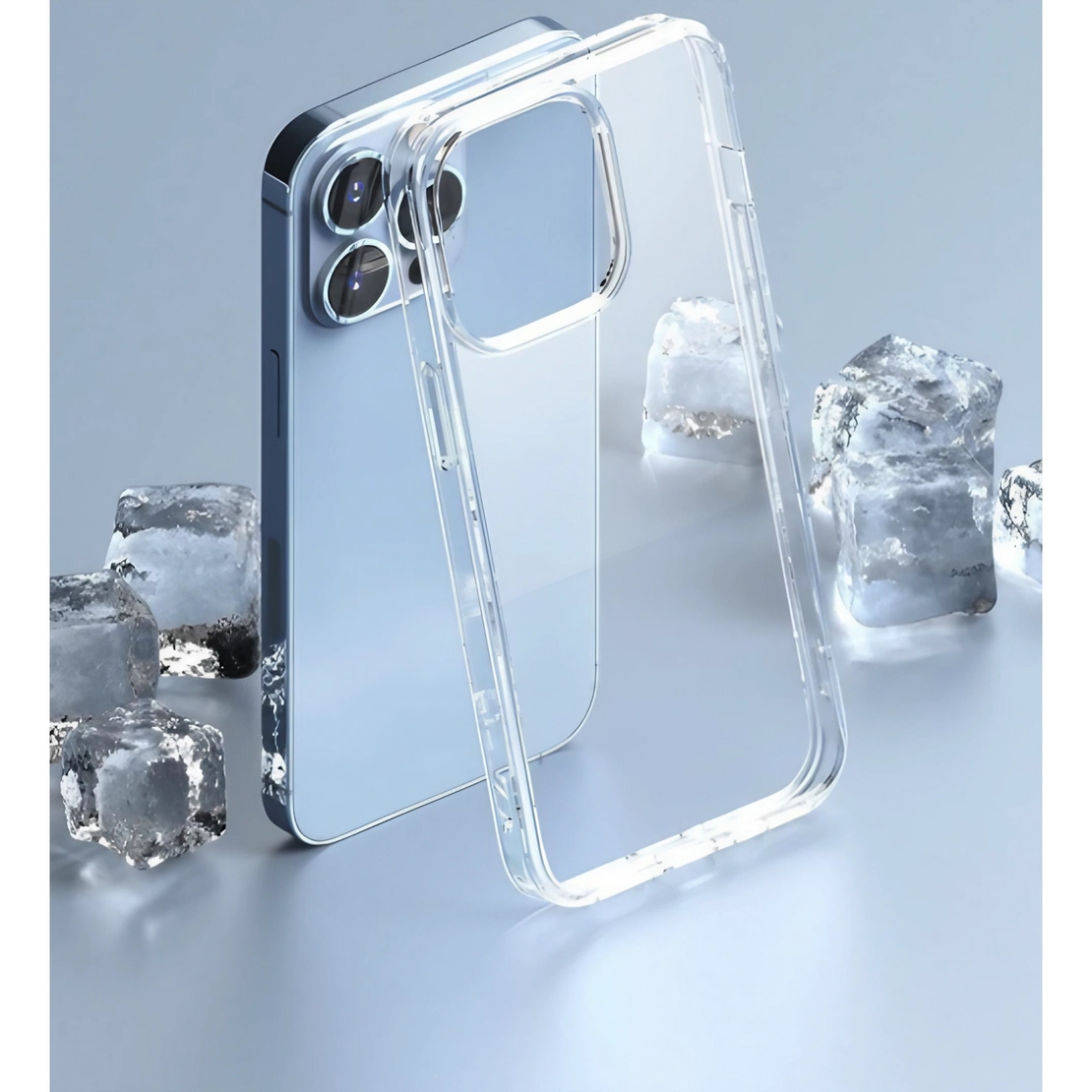 Husa protectie compatibila cu Apple iPhone 13 Mini, Vafy, Protect Plus, Transparenta