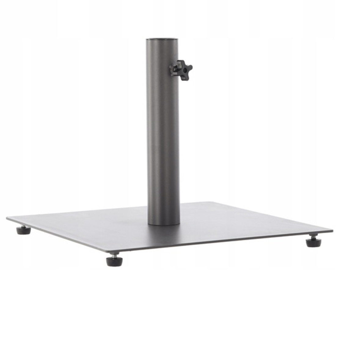 Suport baza pentru umbrele de gradina, din otel, 40x40 cm, 6 kg