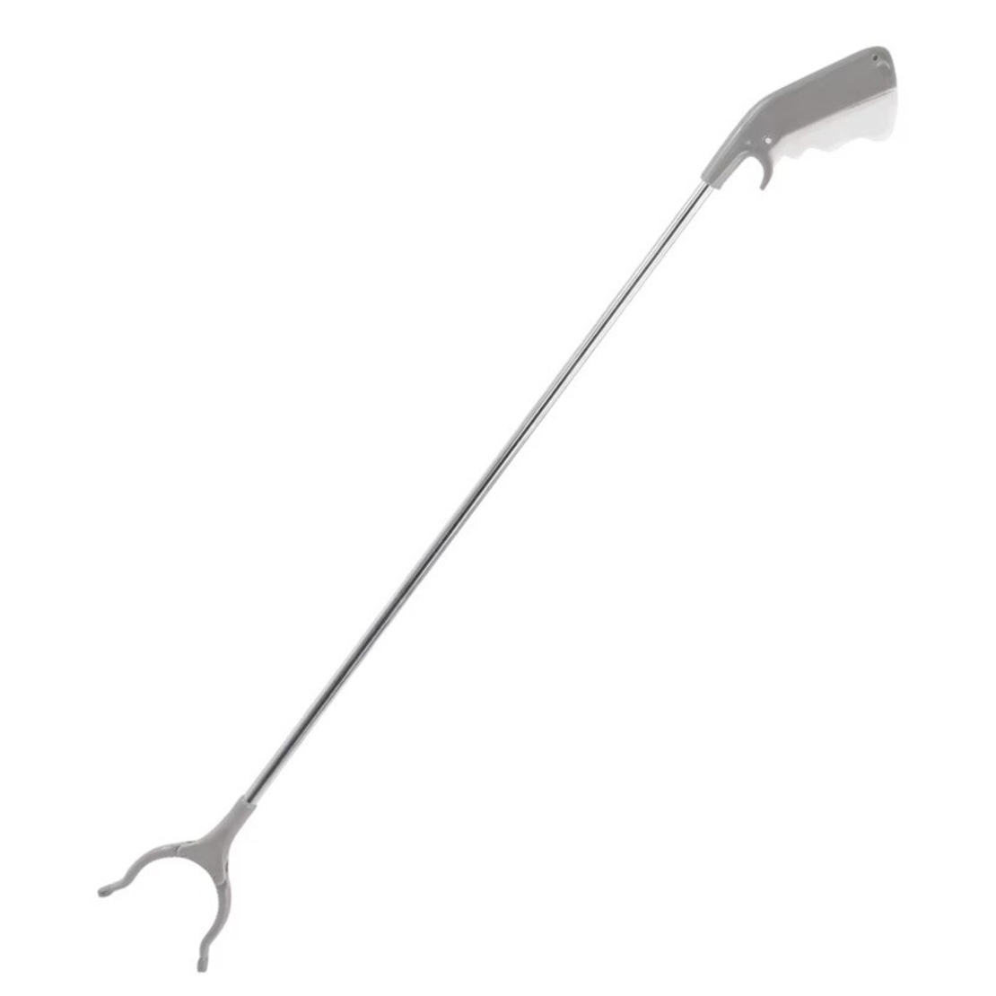 Cleste pentru Colectarea Deseurilor, Vafy, din Metal si Plastic, 96.5 cm, Fara Maini Murdare, Gri