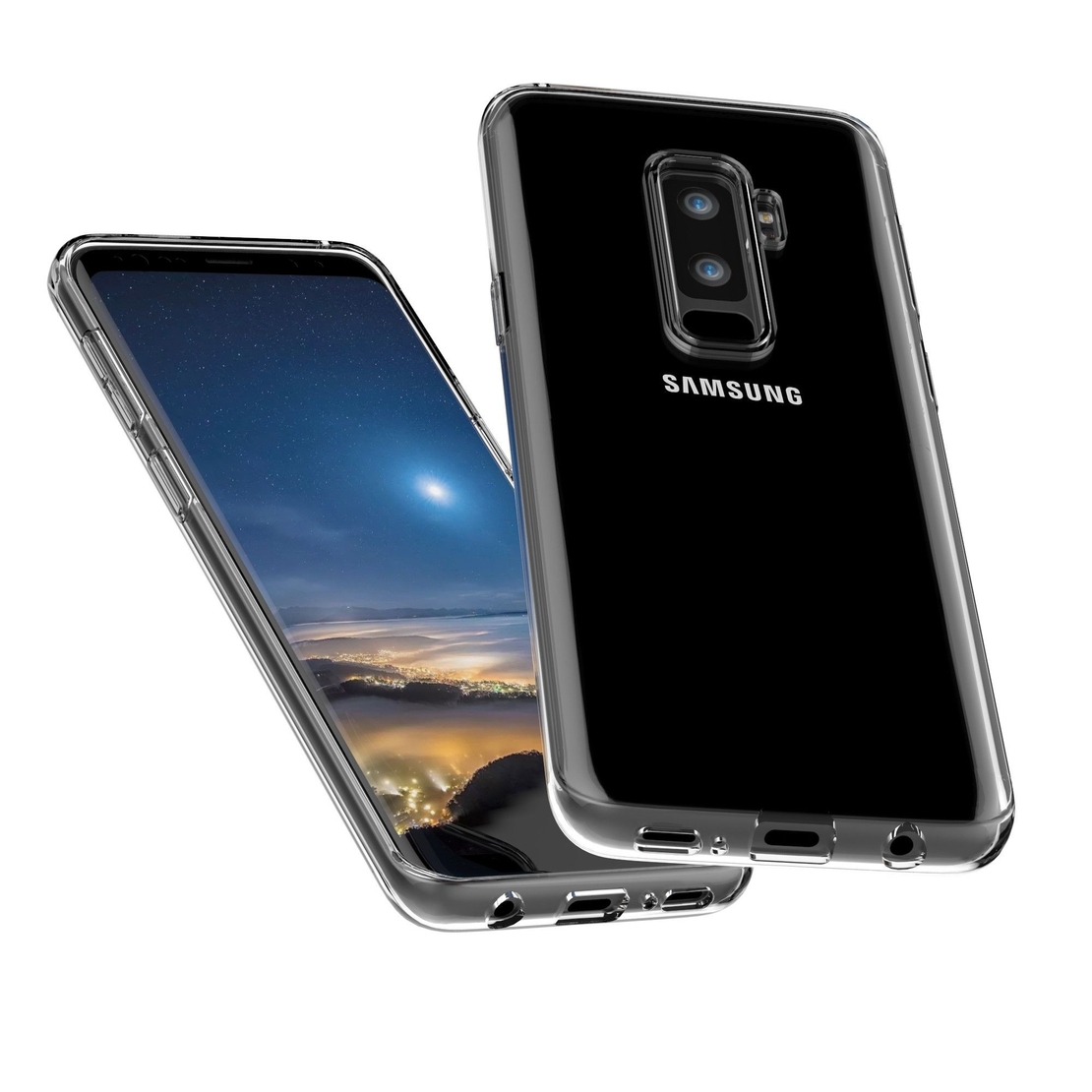 Husa Flippy compatibila cu Samsung A8 2018 0.3 mm Tpu Transparent