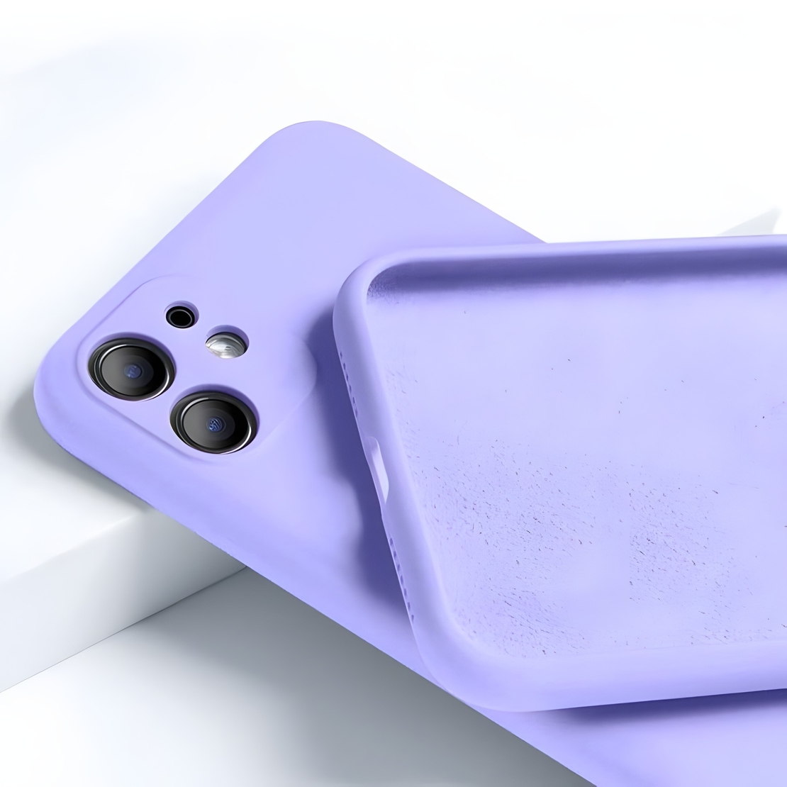 Husa Protectie, Vafy, Apple, iPhone 11, Silicon, Mov