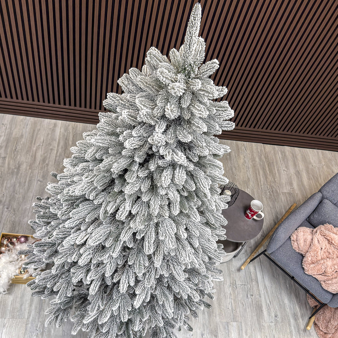 Brad artificial Christmas Deluxe by Sersimo, Laponia Select nins, integral 3D, 210cm