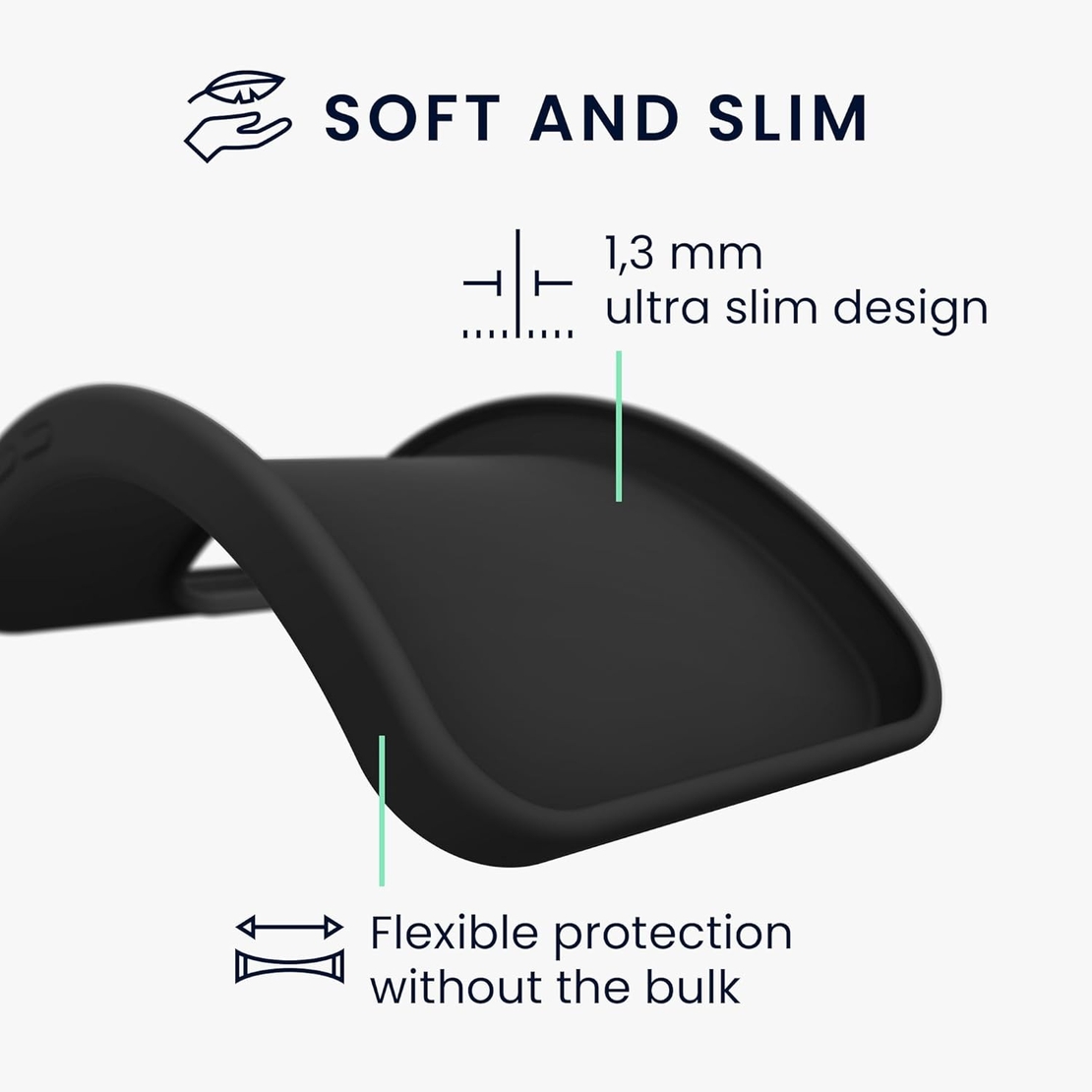 Husa de Protectie Matte TPU, Vafy, pentru Samsung Galaxy A35 5G, Protectie Camera, Antisoc, Antizgariere, Antialunecare, Acoperire Completa, Negru