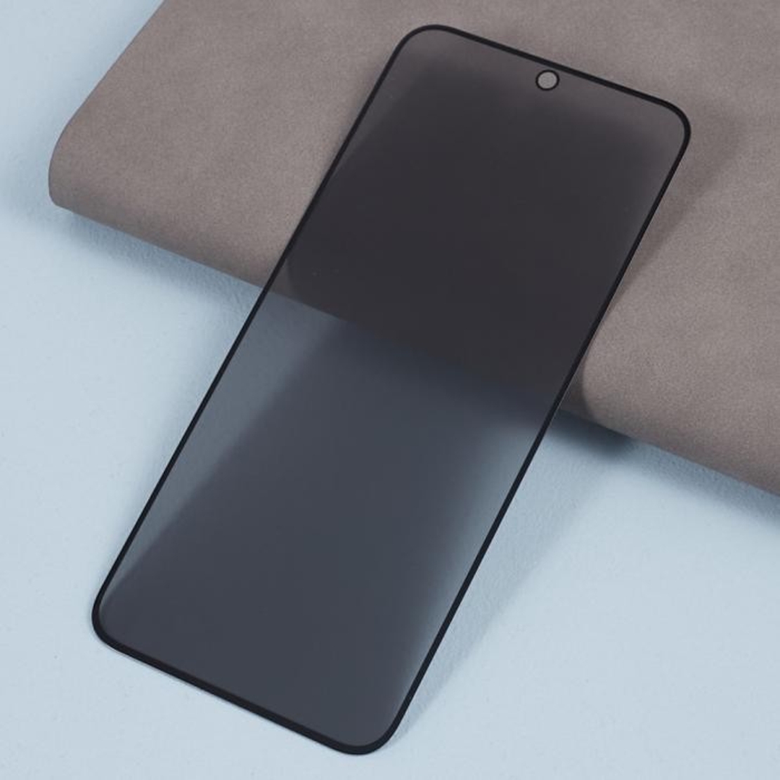 Folie Sticla Securizata, Vafy, Pentru Samsung Galaxy S23 FE, Privacy Classic, 2.5D, Confidentialitate 35°, Negru Transparent