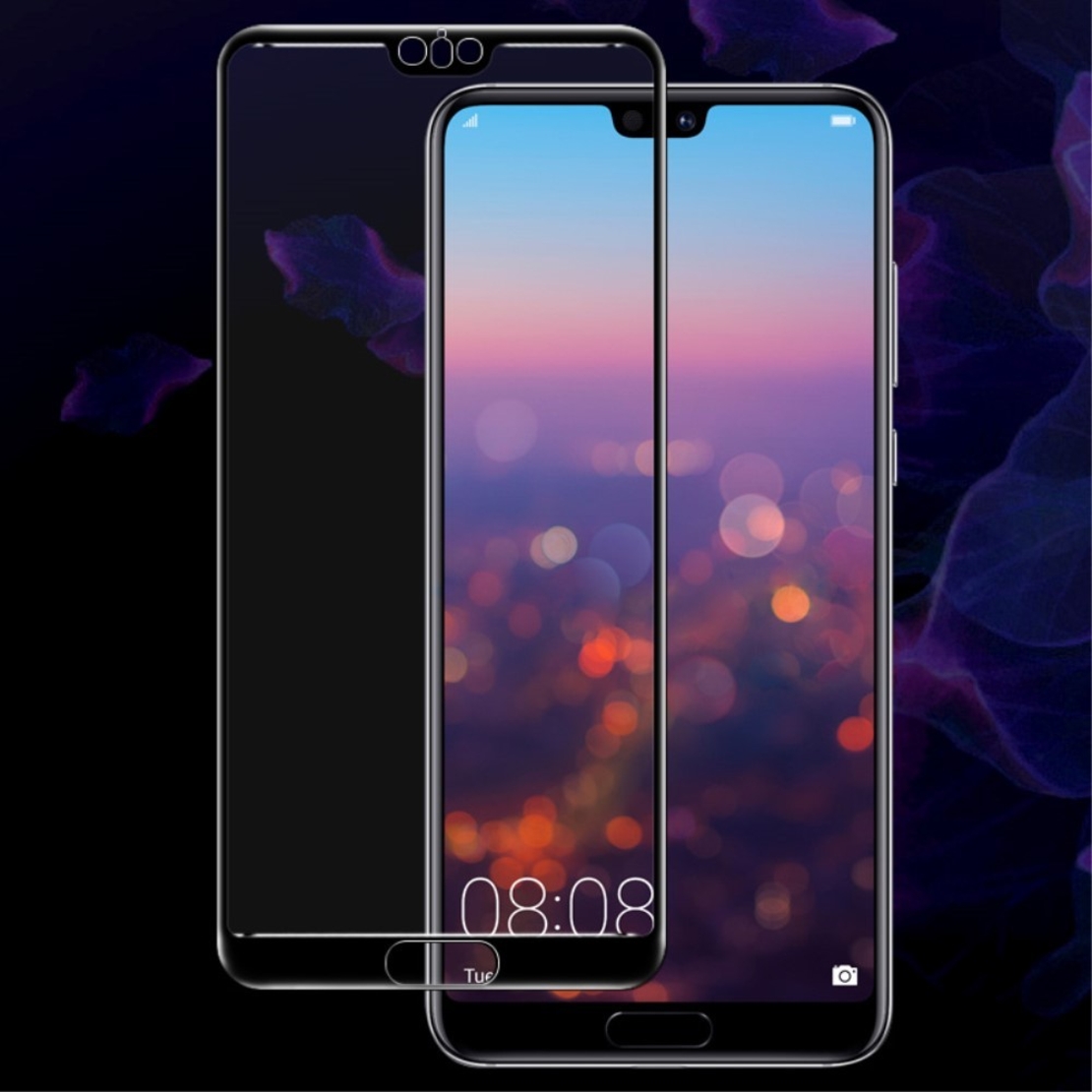 Folie Sticla Flippy® pentru Huawei P20 111D Negru