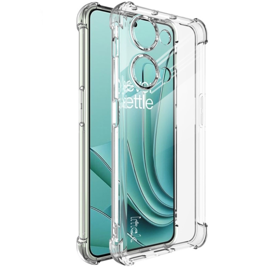 Husa protectie pentru OnePlus 10 Pro, Vafy, TPU, Antisoc, Protectie colturi, Rezistenta la impact, 1.5 mm, Transparenta