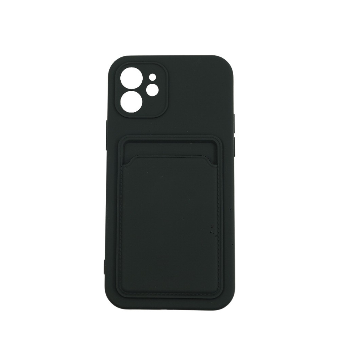 Husa protectie Vafy cu suport card compatibila cu Samsung Galaxy A52 Negru